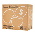 ECO BOOM Diapers, Viscose from Bamboo Diapers, Natural Soft Disposable Nappies by ECOBOOM