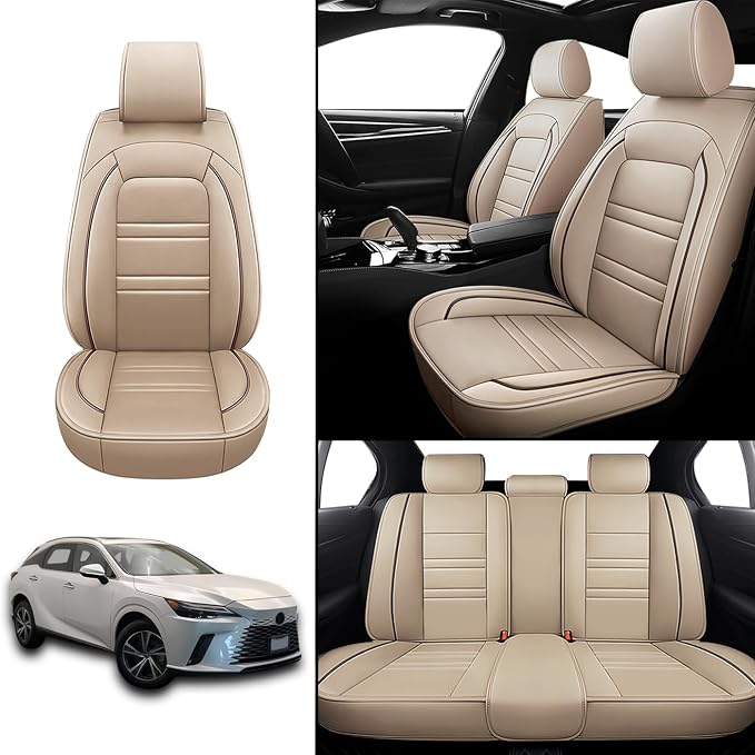 Seat Covers for Lexus Car rx350 2007-2024 | 5-Seats Leather Seat Covers - Image 2