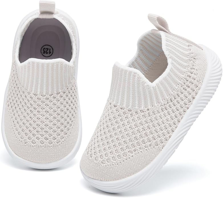 MORENDL Baby Toddler Walking Socks Non-Slip Breathable Unisex Casual Sneakers - Image 2
