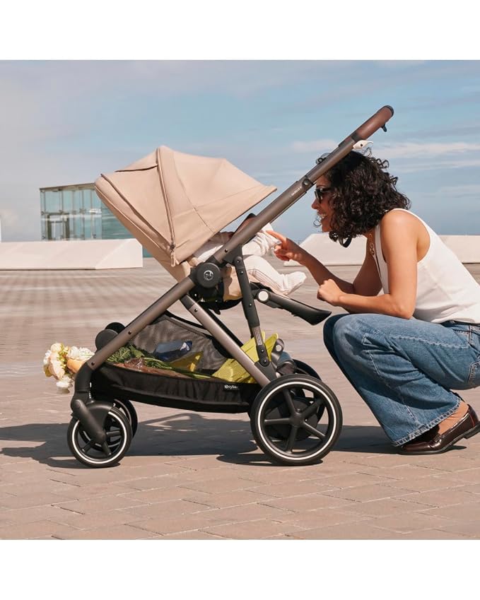 Cybex e-Gazelle S Electronic Assist Stroller – Gazelle S Single-to-Double - Image 5