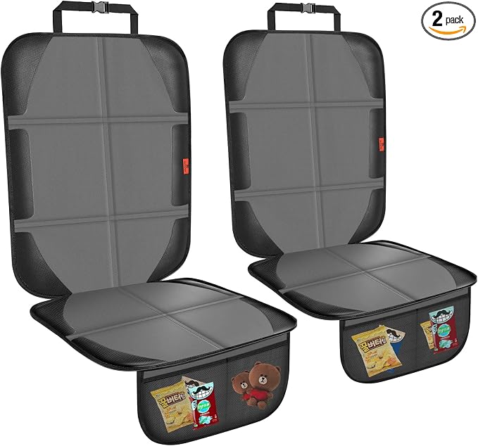 Car Seat Protector, 2 Pack Automotive Seat Protectors Baby Carseat Pad by XHYANGCarSeatProtector