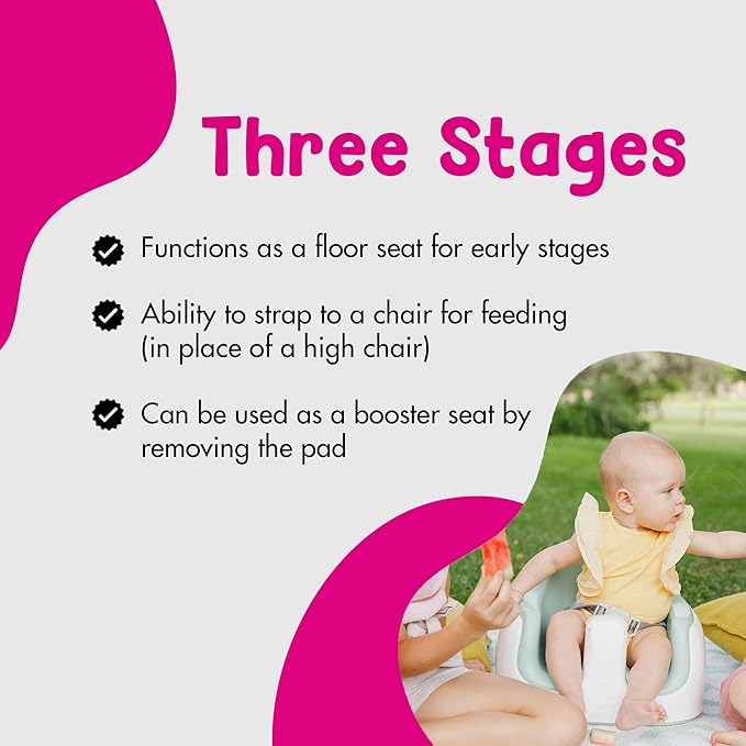 Bumbo 2 Pack 3-in-1 Multi-Seat for 6 to 36 Months, Travel Baby Feeding and Play - Image 5