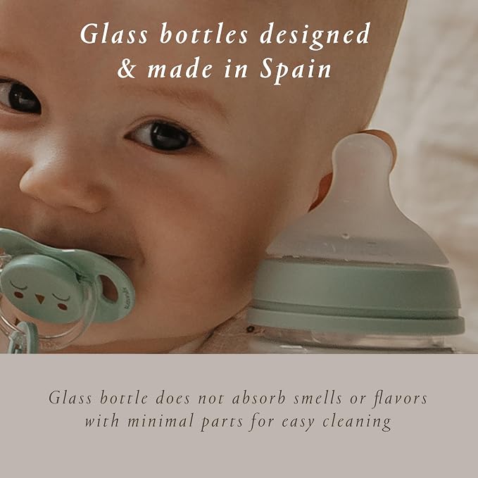 Suavinex Bonhomia Glass Baby Bottle - Image 2