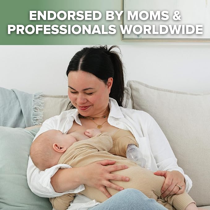 Haakaa Manual Breast Pump with Base 4 Fl Oz/100ml+Lid - Image 2