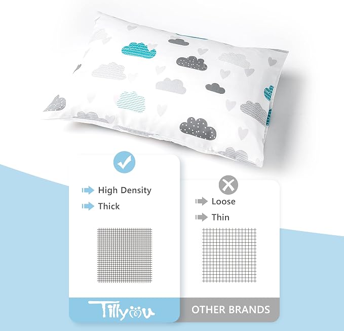 TILLYOU Toddler Pillowcase 2 Pack - Image 4