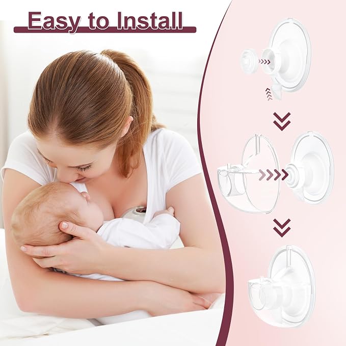 6Pcs Diaphragm Compatible with Momcozy M5 Breast Pump, Replacement Parts - Image 5