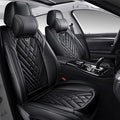 Car Seat Cover Full Set, Waterproof Leather Seat Cover, Front Auto Seat Cover by Unknown