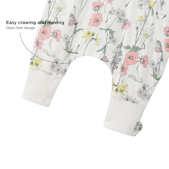 Duomiaomiao 2 Pack 0.5 TOG Toddler Sleep Sack 6-12 Months 100% Cotton - Image 3