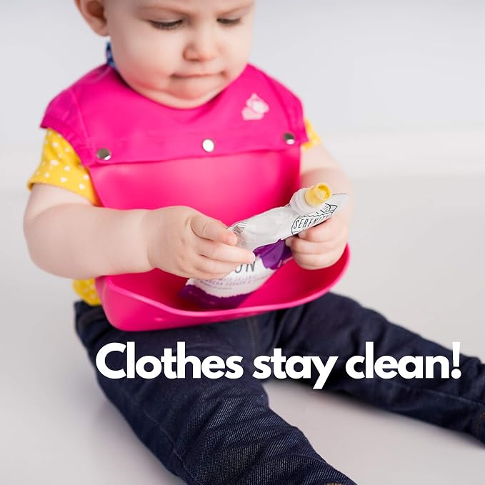 Silicone Bibs for Babies and Toddlers - Image 4