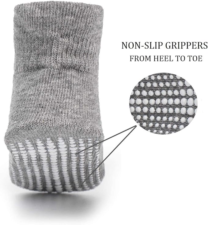 Zaples Baby Non Slip Grip Ankle Socks - Image 3