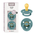 BIBS Pacifiers Colour Collection | Natural Rubber Baby Pacifier | Set of 2 by BIBS