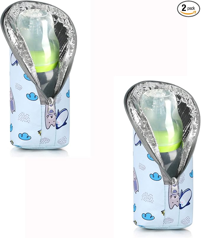 Accmor Baby Bottle Cooler Tote Bags, Insulated Breastmilk Cooler Bag, Nursing by Accmor