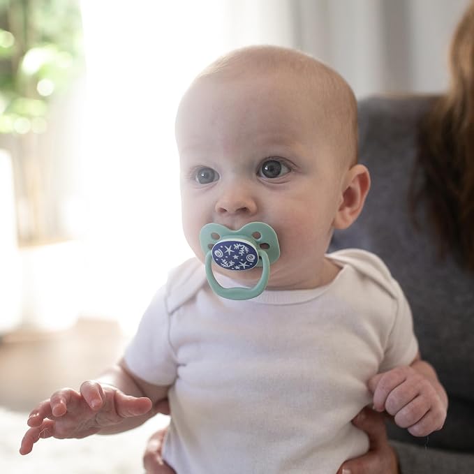 Dr. Brown's Advantage Glow-in-the-Dark Baby Pacifier, Fully Symmetrical Soother - Image 23