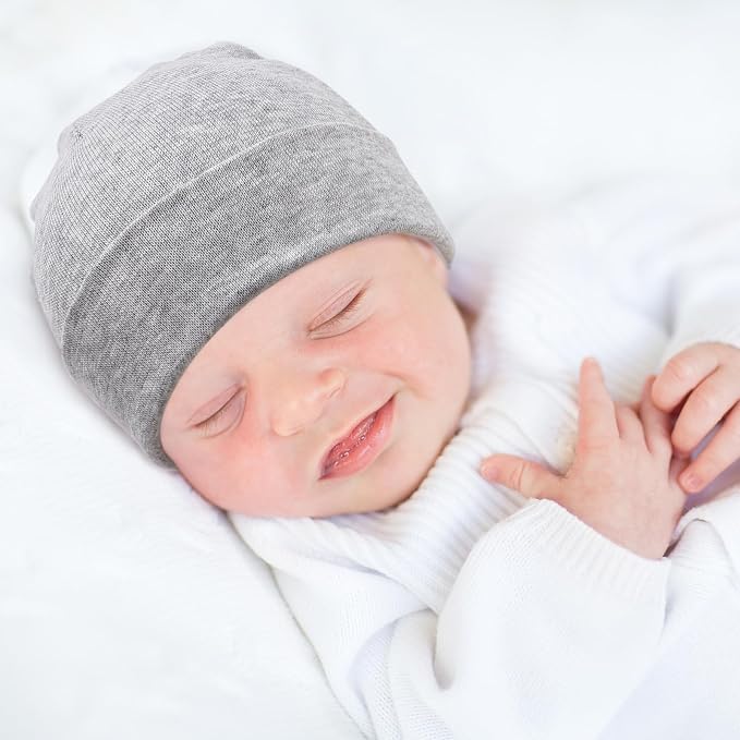 DRESHOW BQUBO 6 Pack Baby Newborn Hats Set - Image 2