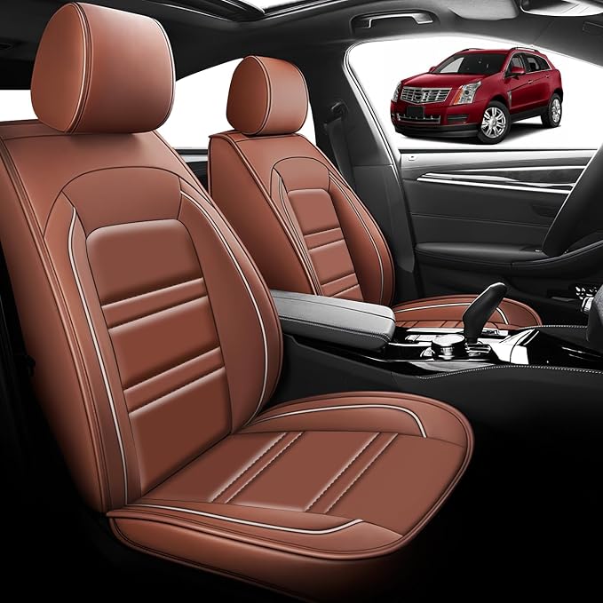 Seat Cover for Cadillac SRX 2004-2016 | Car Seat Covers Front Seats, Waterproof - Image 2