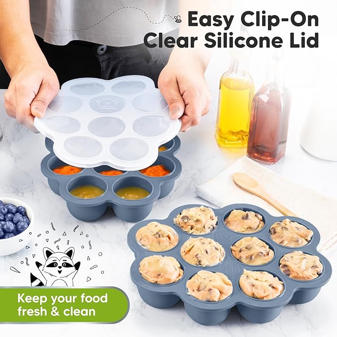 KeaBabies Silicone Food Freezer Trays - Image 4