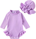 YOUNGER TREE Infant Baby Girls Swimsuit Long Sleeve Swimsuits One Piece by YOUNGERTREE