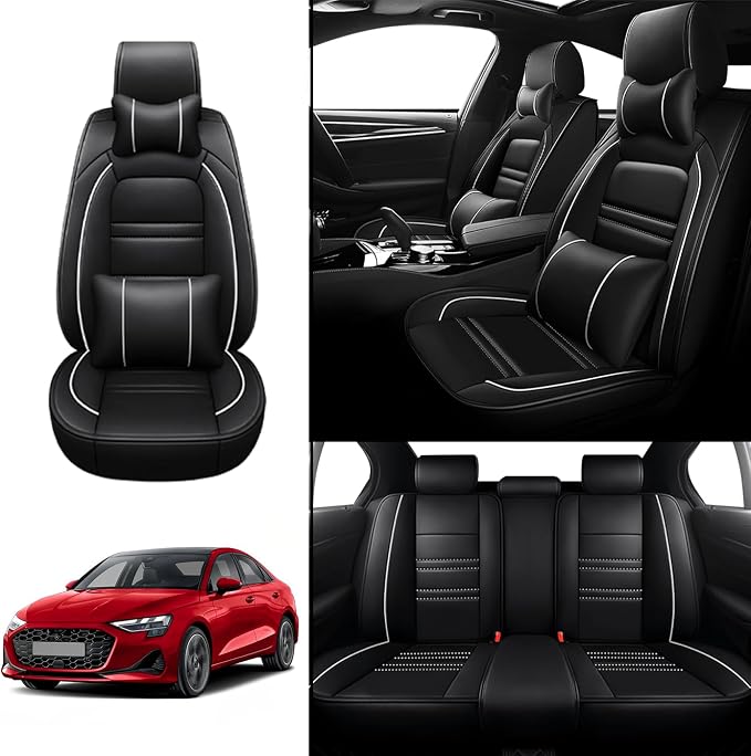 Car Seat Covers for Audi a3 2006-2025 | 5-Seats Seat Covers, Waterproof Seat - Image 2