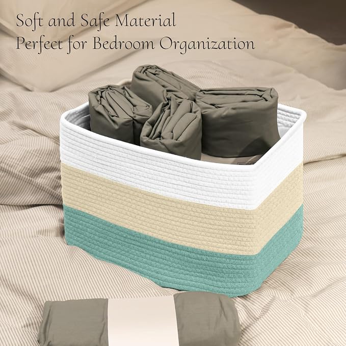 Hopegiver 3 Pack Storage Baskets - Image 5