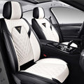 Car Seat Covers, Waterproof Faux Leather Automotive Comfortable Seat Covers by Unknown
