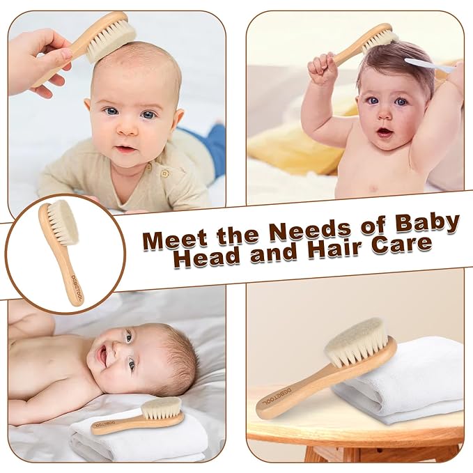 Baby Hair Brush, 2 Packs - Image 5