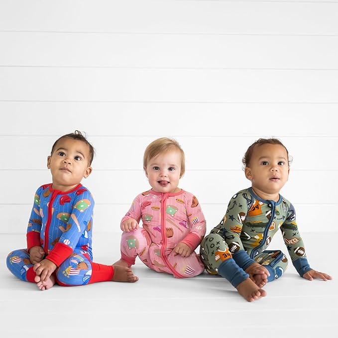 Little Sleepies Pajamas for Baby Boys & Girls, Viscose from Bamboo Baby Pajamas - Image 9