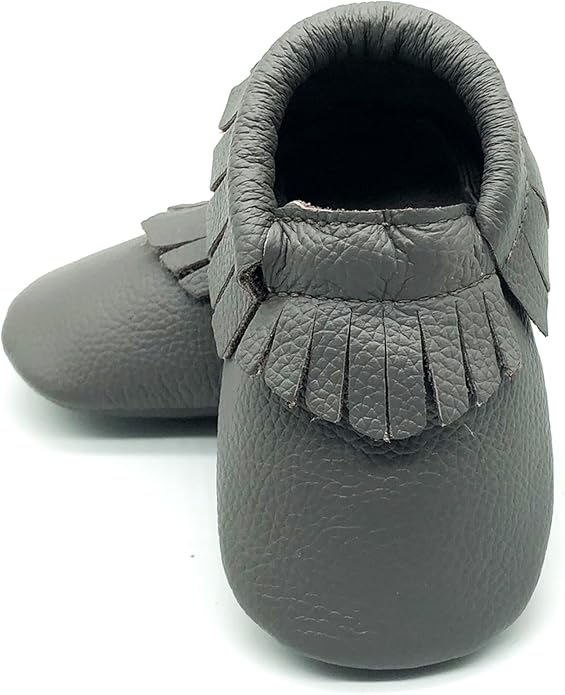 OWLOWLA Baby Moccasins Soft Sole Leather Baby Shoes Infant Toddler Pre-Walker by Owlowla