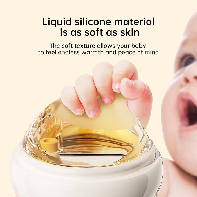 Natural Nursing Glass Baby Bottle - Image 4