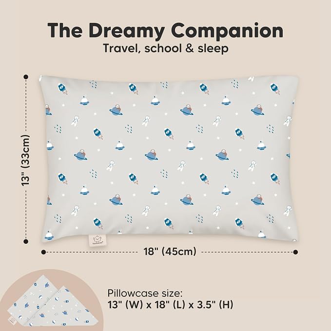 Toddler Pillow with Pillowcase - Image 3