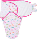 LollyBanks Baby Swaddles 100% Organic Cotton, 3-6 Months Baby Girl Swaddles by LollyBanks