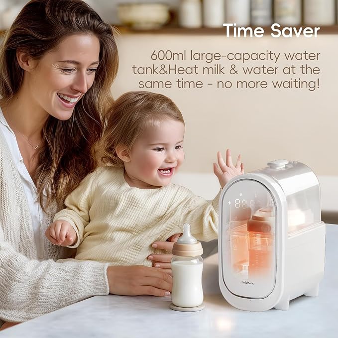 Bottle Warmer for Breastmilk, 11-in-1 Double Bottle Warmer Large Touchscreen - Image 6