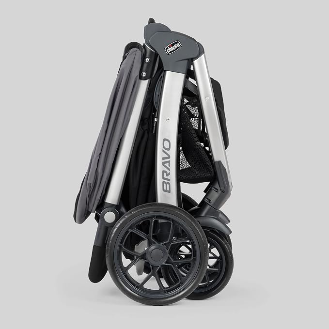 Chicco Bravo 3-in-1 Trio Travel System, Bravo Quick-Fold Stroller - Image 3