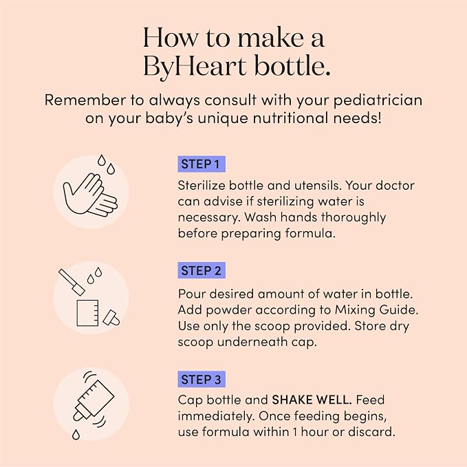 ByHeart Infant Formula Powder for Infants 0-12 Months, Made - Image 7
