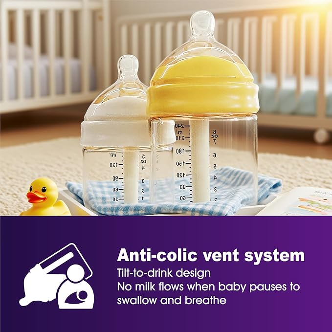 PPSU Pregnancy Water Bottle and Baby Bottle Set, Patented Leak-Proof Design - Image 9