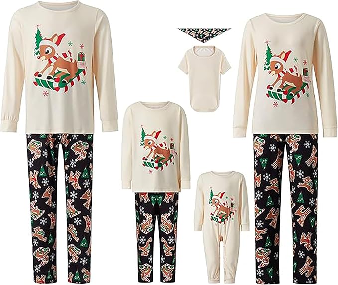 Awoscut Family Christmas Pajamas Matching Pajamas - Image 6
