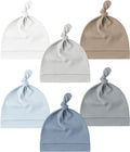 Konssy 6 Pack Baby Newborn Hats Set Knot Beanie Hats Soft by Konssy
