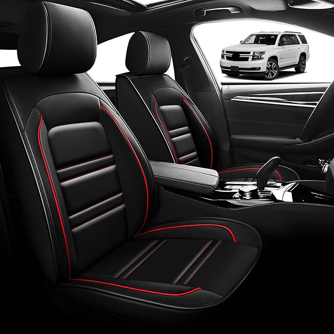 Seat Cover for Chevy Tahoe 1995-2025 | Car Seat Covers Front Seats, Waterproof - Image 2