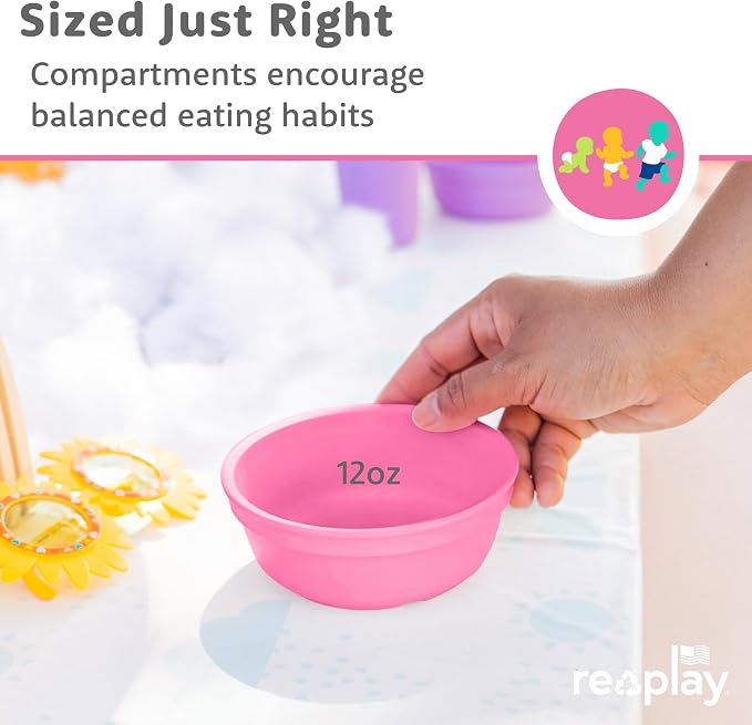 Re-Play 12 oz. Toddler Bowls Set of 4 - Image 8