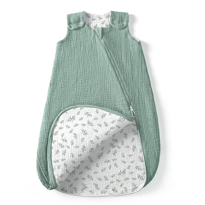 lulumoon Sleep Sack Muslin for Baby: Cotton Wearable Blanket for 15-24 Months by Lulumoon