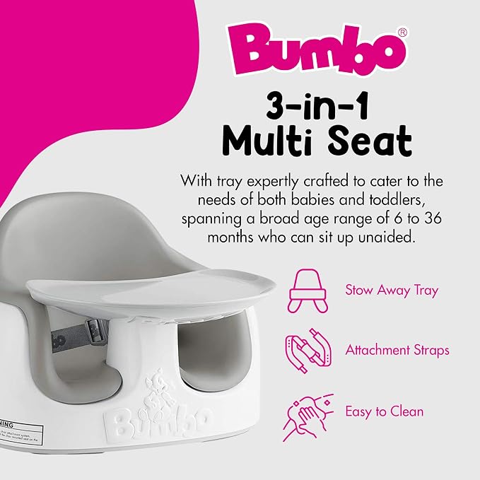 Bumbo 3-in-1 Multi-Seat for 6 to 36 Months, Travel Baby Feeding & Play Floor - Image 3