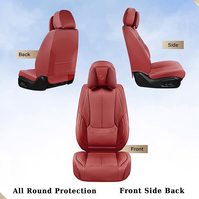 Coverado Universal Seat Covers Full Set, Universal Seat Covers - Image 2
