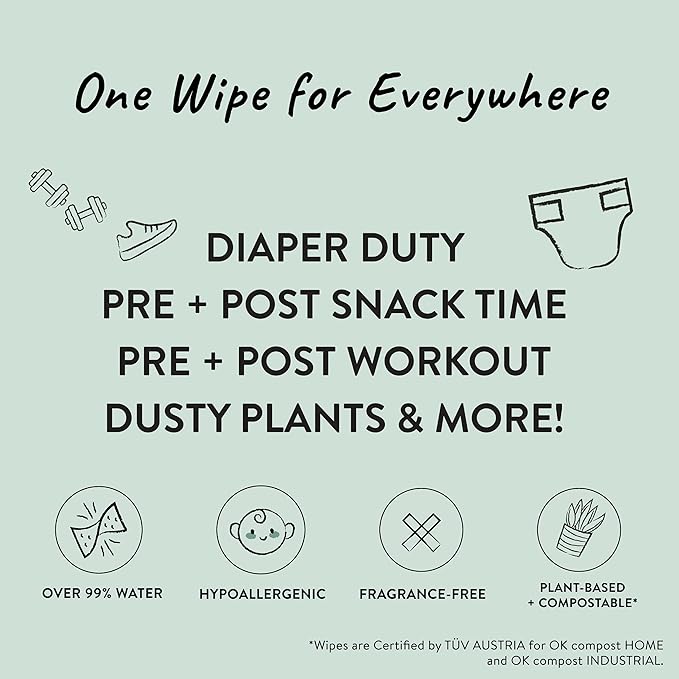The Honest Company Clean Conscious Multi-Use Wipes Hypoallergenic and Unscented - Image 3