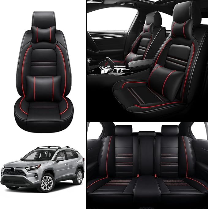 Car Seat Covers for Toyota Tacoma 2007-2025 | 5-Seats Seat Covers, Waterproof - Image 2