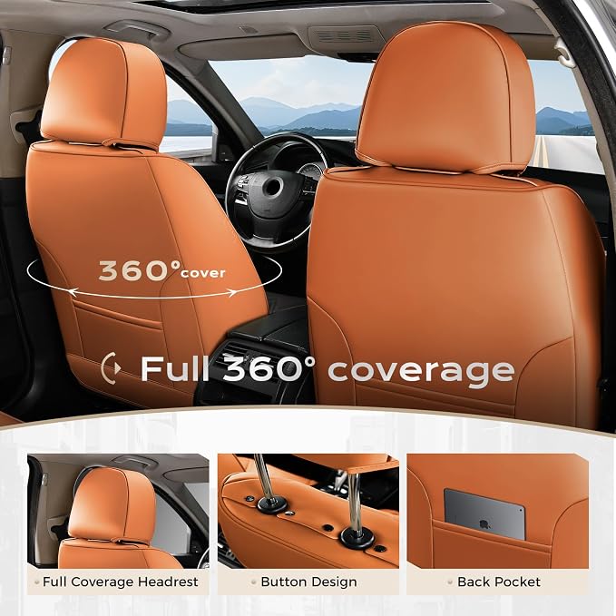 Coverado Car Seat Covers Full Set, Seat Covers - Image 6