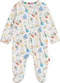 Magnetic Me Girls Modal Magnetic Baby Footie Pajamas | Silky Soft Modal Fabric by magneticme