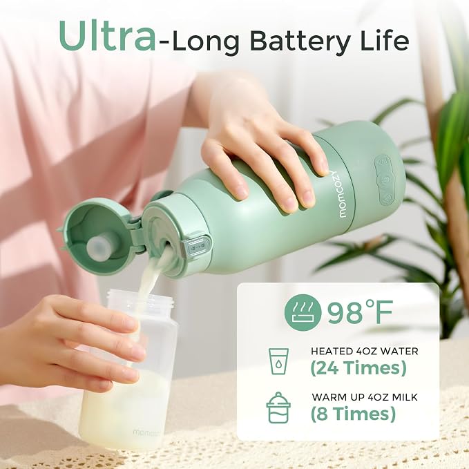 Momcozy Portable Milk Warmer for Travel and Ergonomic, Cozy and Lightweight - Image 4