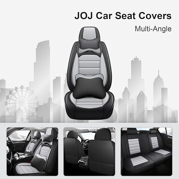 JOJ Fit for Toyota Highlander 2001-2022 Car Seat Covers, 7 Seat Car Seat Cover - Image 5
