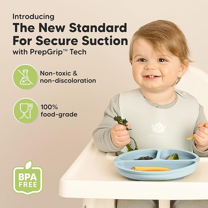 KeaBabies Suction Plates for Baby, Toddler - Image 2