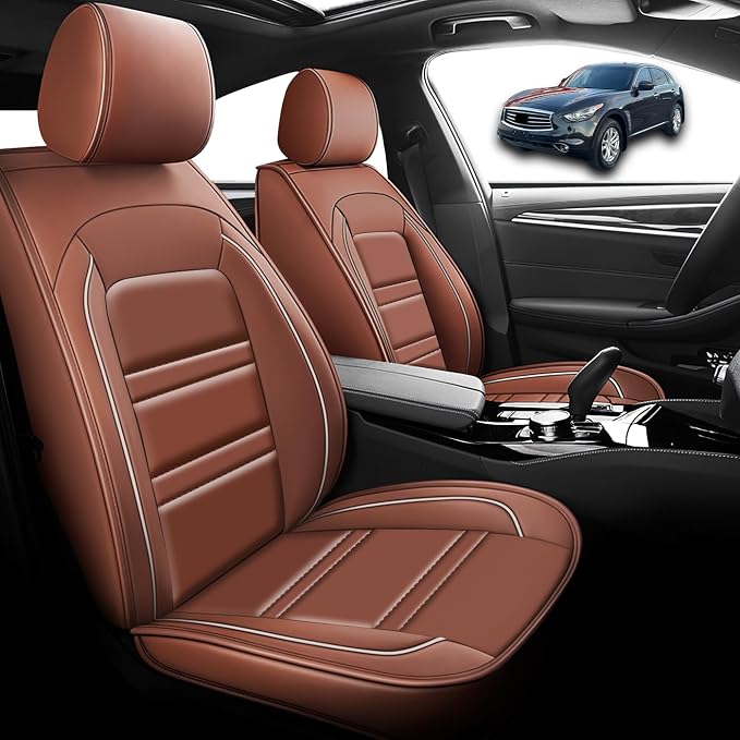 Seat Cover for Infiniti fx35 2003-2012 | Car Seat Covers Front Seats, - Image 2
