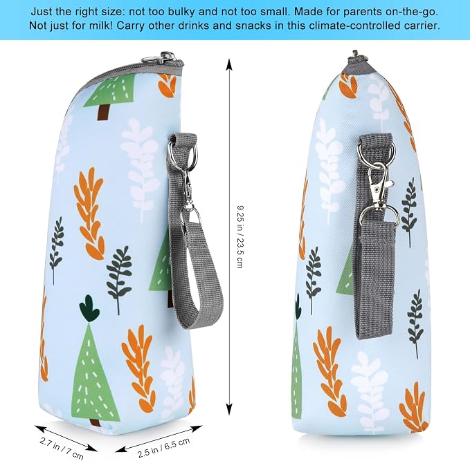 Accmor Baby Bottle Cooler Tote Bags, Insulated Breastmilk Cooler Bag, Nursing - Image 7